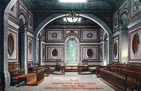 Salón de Audiencia en el Palacio de Cortés Cuernavaca Morelos