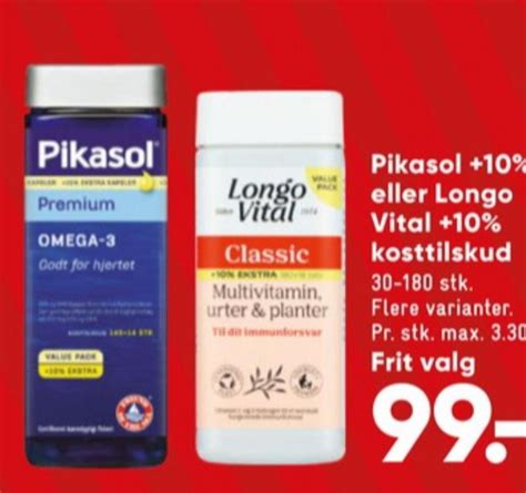 Pikasol Fiskeolie Bilka Juli Alle Tilbudsavis