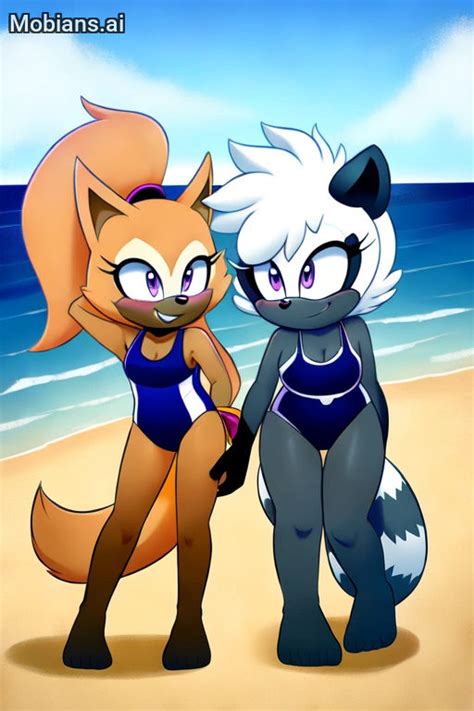 Tangle And Whisper At The Beach By Jacobfoster24 On Deviantart