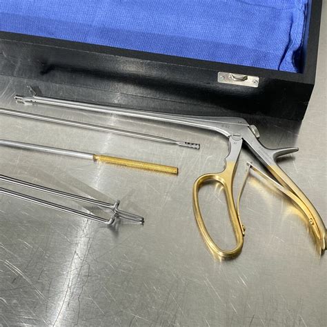 Used EUROMED Colposcopy Biopsy Instrument Set of: 64-689 Biopsy Punch ...