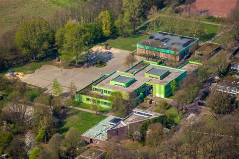 Luftbild Dorsten Schulgeb Ude Der Gr Ne Schule An Der Talaue In