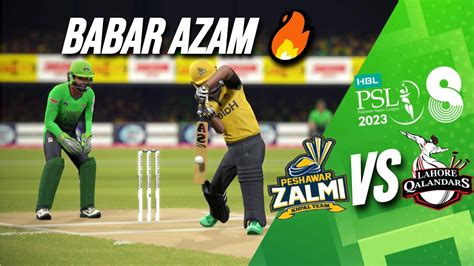 The King Babar Azam 🔥 Peshawar Zalmi Vs Lahore Qalandars Psl 8