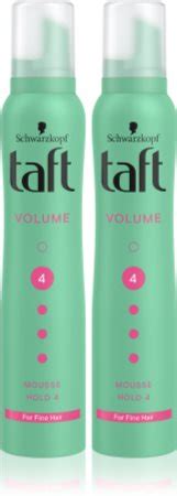 Schwarzkopf Taft Volume Mousse Fixante Duo Pour Donner Du Volume