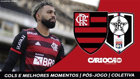 Gols e Melhores Momentos de Flamengo x Resende Coletiva Pós Jogo AO