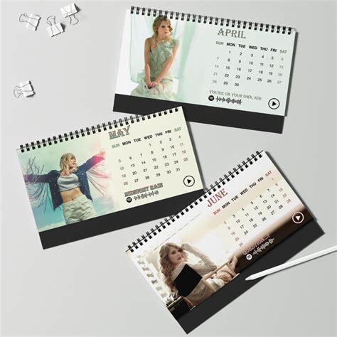 2024 Midnights Desk Calendar 2024 Desk Calendar Taylor Swift S