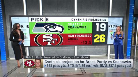 Pick 6 NFL Network S Cynthia Frelund Makes Week 14 Player Projections