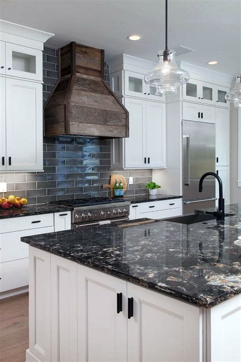 Black Cabinet White Countertop Decoomo