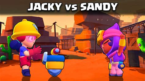 Jacky Vs Sandy I 1vs1 I Brawl Stars Olympiad Youtube