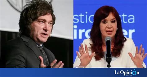 Milei le contestó a Cristina Kirchner Le cuesta más trabajo entender