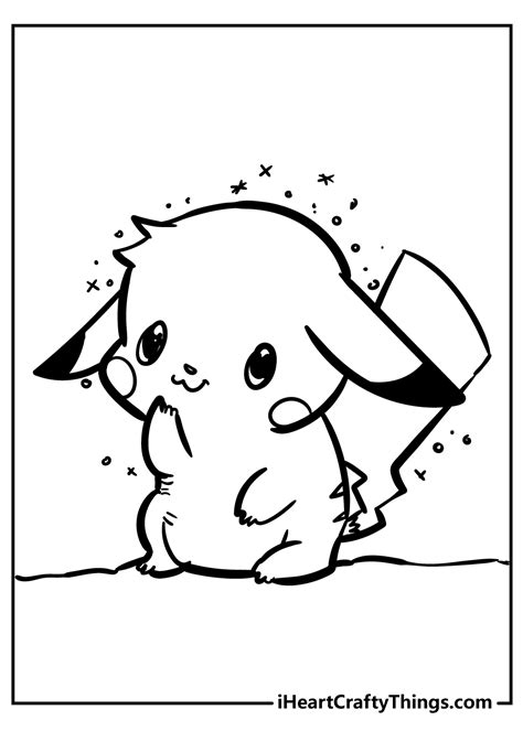 Cool Pikachu Coloring Pages Get Coloring Pages