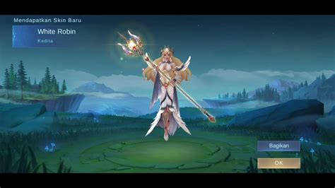 Skin Special Kadita White Robin Mobile Legend Youtube