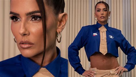 Deborah Secco Usa Novo Look Inusitado Para T Na Copa Mulher Moda