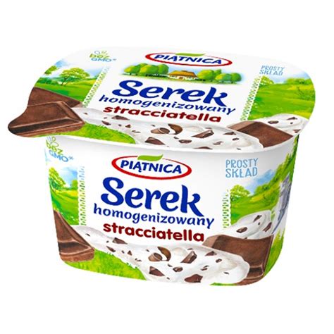 Serek Homogenizowany Stracciatella 150g PiĄtnica