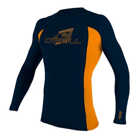 Oneill Surf Wear Men Surf T Shirt Gym Clothes Swimwear Long Sleeve Swim