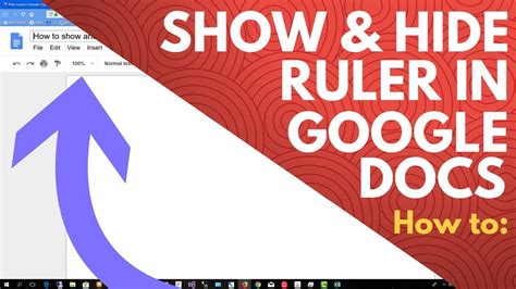 Mastering The Ruler In Google Docs A Comprehensive Guide