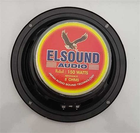 Speaker Woofer 6 Inch Elsound 6 Inch Magnet Besar Lazada Indonesia