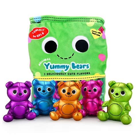 Yummy World Yummy Bears 10" Interactive Plush by Kidrobot