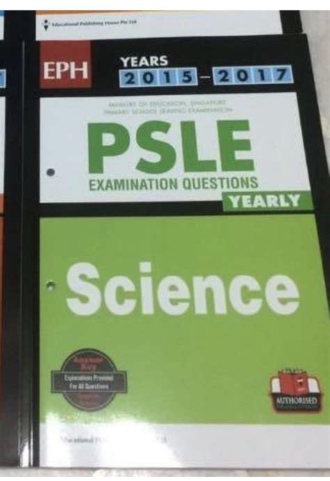 Eph Psle Past Year Papers From Hobbies Toys Books