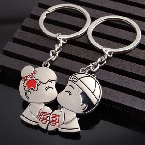 Hot Lovers Couple Keychain Matching Couple Ts Keychain Valentine Day Ts