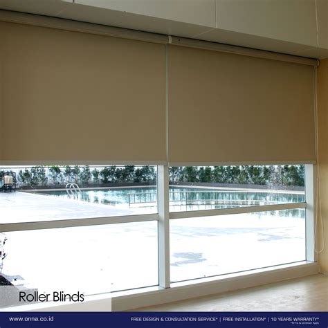 Roller Blind Merupakan Blinds Modern Yang Berfungsi Sebagai Penutup