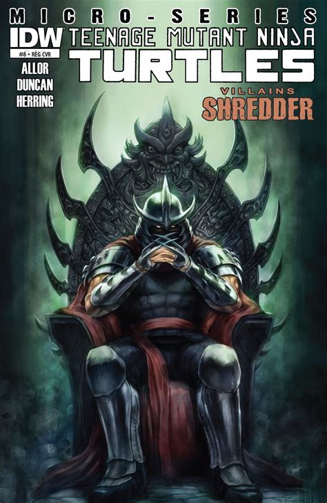 Shredder Idw Issue Tmntpedia Fandom