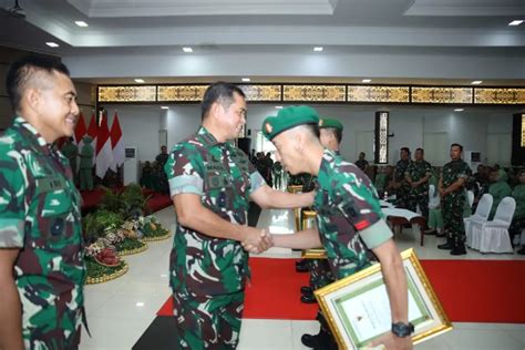 Kasad Jenderal Tni Maruli Simanjuntak Perdana Kunjungi Benua Etam