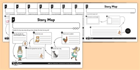 The Gingerbread Man Story Map Differentiated Worksheet Worksheet Packthe