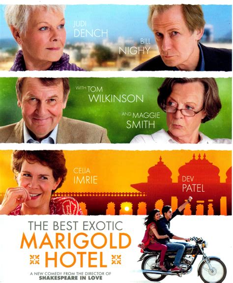 Best Exotic Marigold Hotel Quotes. QuotesGram