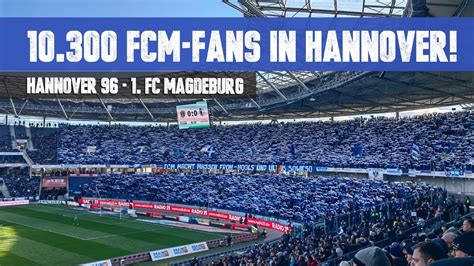 Hannover Fc Magdeburg Support Der Fcm Fans In Hannover