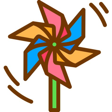 Pinwheel Berkahicon Lineal Color Icon