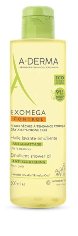 A Derma Exomega Aceite Limpiador Emoliente 500 ml Farmacia Núria Pau