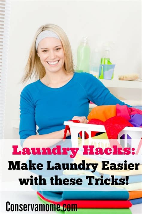 Laundry Hacks Make Laundry Easier With These Tricks Conservamom