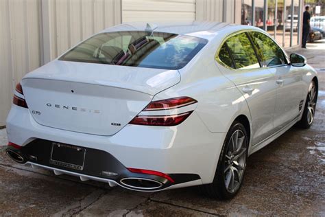 2022 Genesis G70 3.3t 2791 Miles White Sedan 6 Automatic - Used Genesis ...