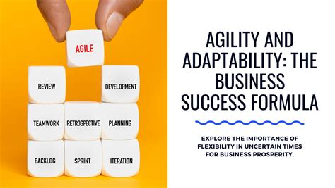 Agility And Adaptability The Roadmap To Business Success