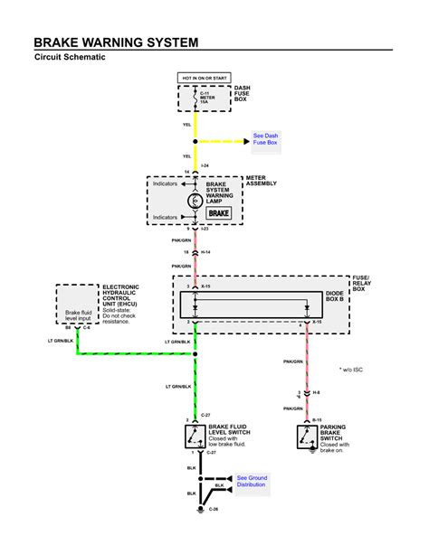 Brake Fluid Level Sensor Wiring Diagram Doearth