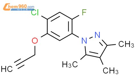 H Pyrazole Chloro Fluoro Propynyloxy Phenyl