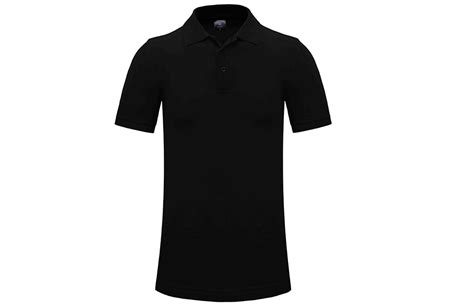 Golfers: Adult Golf Shirts Black