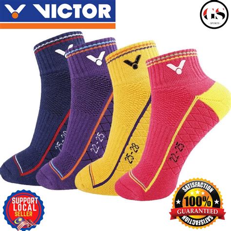 Victor Original Badminton Sock Stockin Perfect Dry Men Women Thicken