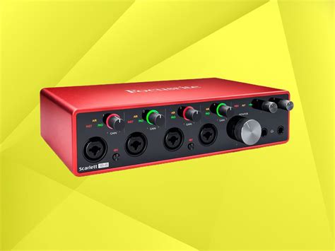 FOCUSRITE Scarlett-18i8 (3. Generation) USB Audio-Interface für MAC und ...