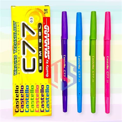 Jual Pulpen Ballpoint Pen Standard C77 12 Pcs Shopee Indonesia