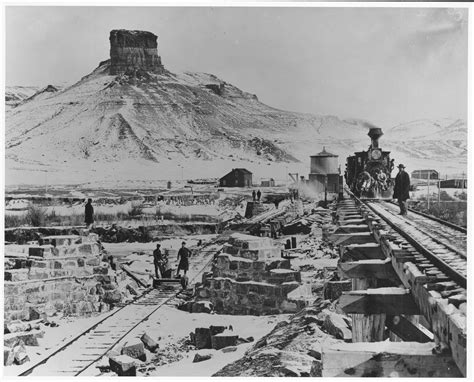 Citadel Rock And Green River Bridge 1868 Photograph By A J Andrew