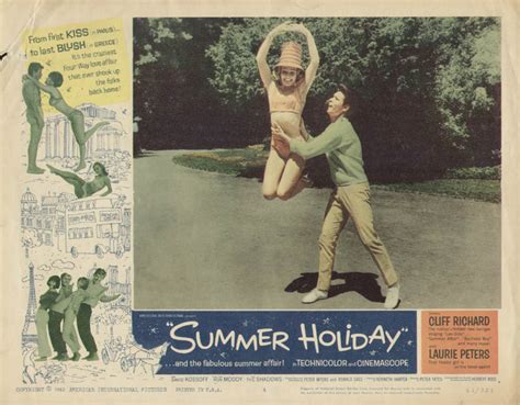 Summer Holiday Movie Cast - Lobby Card Unsigned (Usa) 1963 | HistoryForSale Item 259466