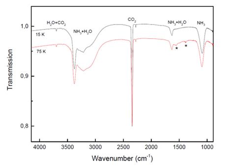 Thermal Formation Of Ammonium Carbamate On The Surface Of Laboratory