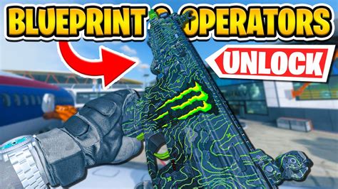 How To Unlock Monster Blueprint Operator In Mw Youtube