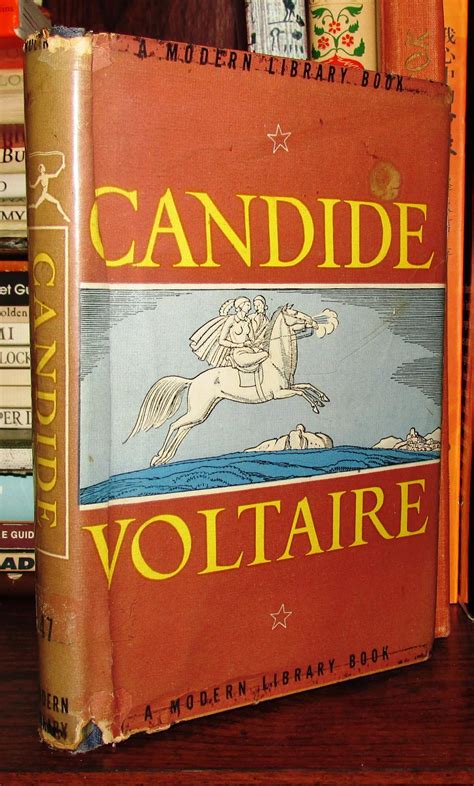 Candide By Voltaire Hardcover Modern Library Edition Rare Book Cellar