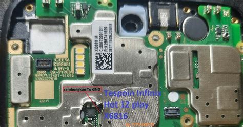 Infinix Hot 12 Play X6816 Test Point TP ASC Files Lovers