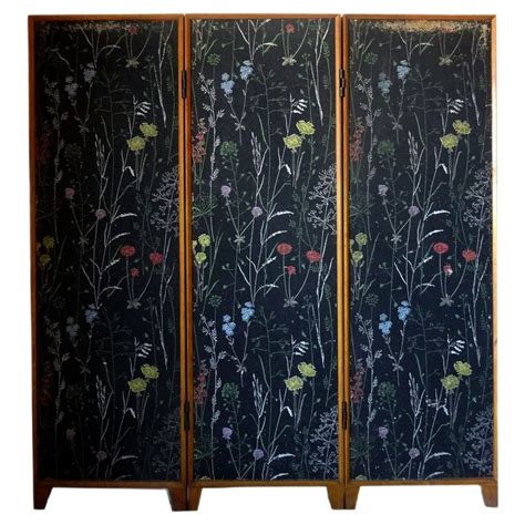 French Folding Screen 1960 Folding Screen Screen Headboard Folding