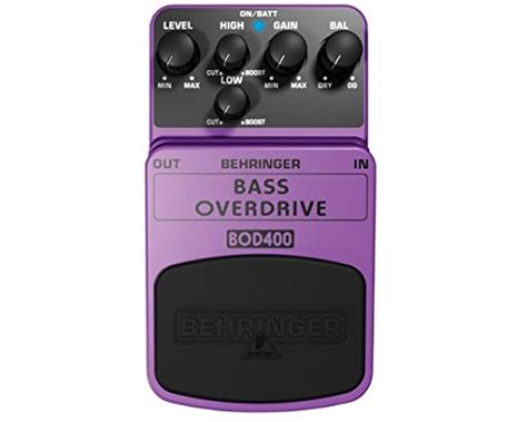 Behringer Bod400 Bass Overdrive Musical Instruments