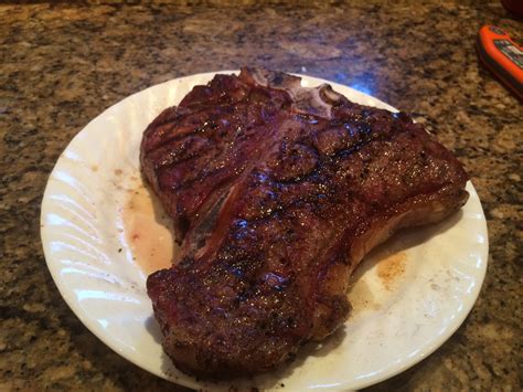 Huge Porterhouse Reverse Sear — Big Green Egg Forum