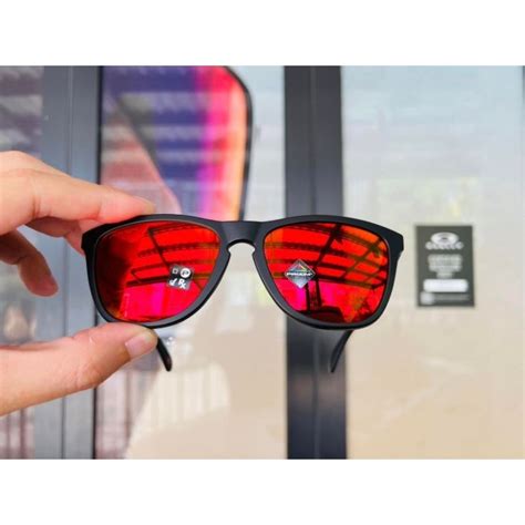 Frogskins Matte Black Prizm Ruby Shopee Thailand